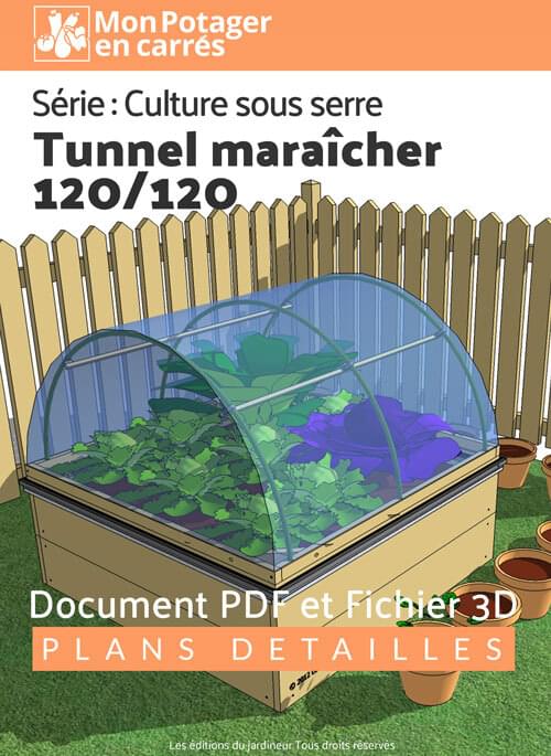 Plans PDF du tunnel maraicher